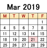 calender March